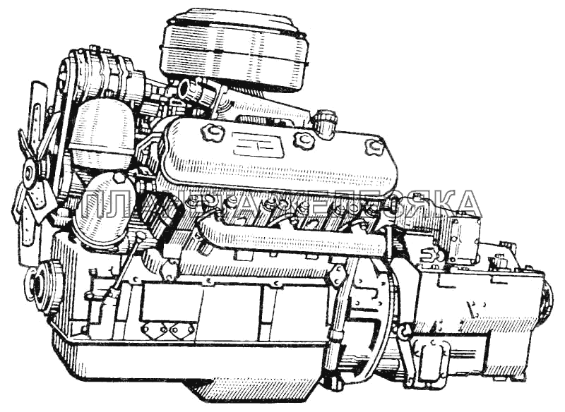 Двигатель ЯМЗ-236 МАЗ-5335