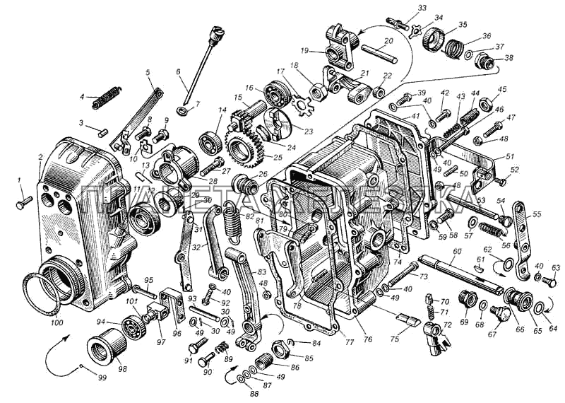 Регулятор частоты вращения двигателя МАЗ-5335