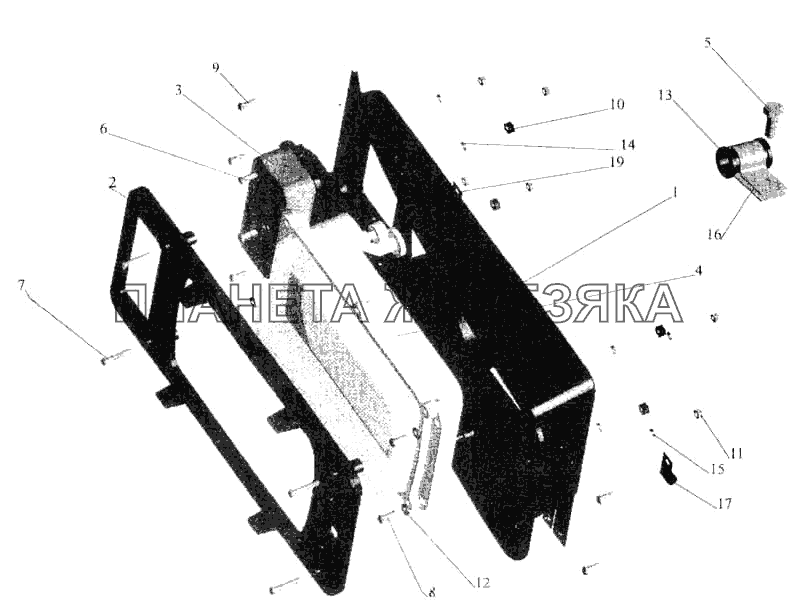 Установка головных фар МАЗ-5336