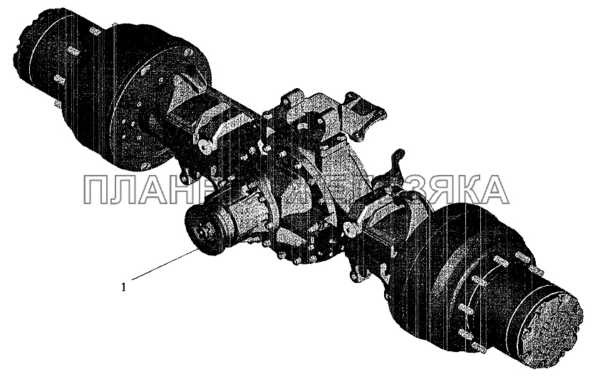 Мост задний МАЗ-5337 (2005)
