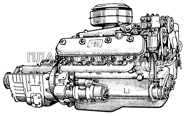 Двигатель ЯМЗ-238 МАЗ-5429