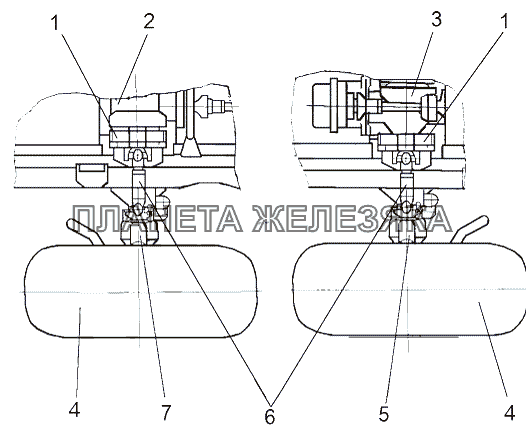 Привод передних колес 543-2300005 МАЗ-543 (7310)