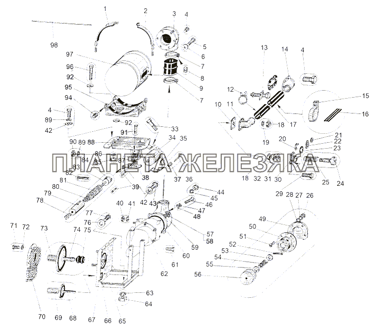 Установка ФВУ 543М МАЗ-543 (7310)