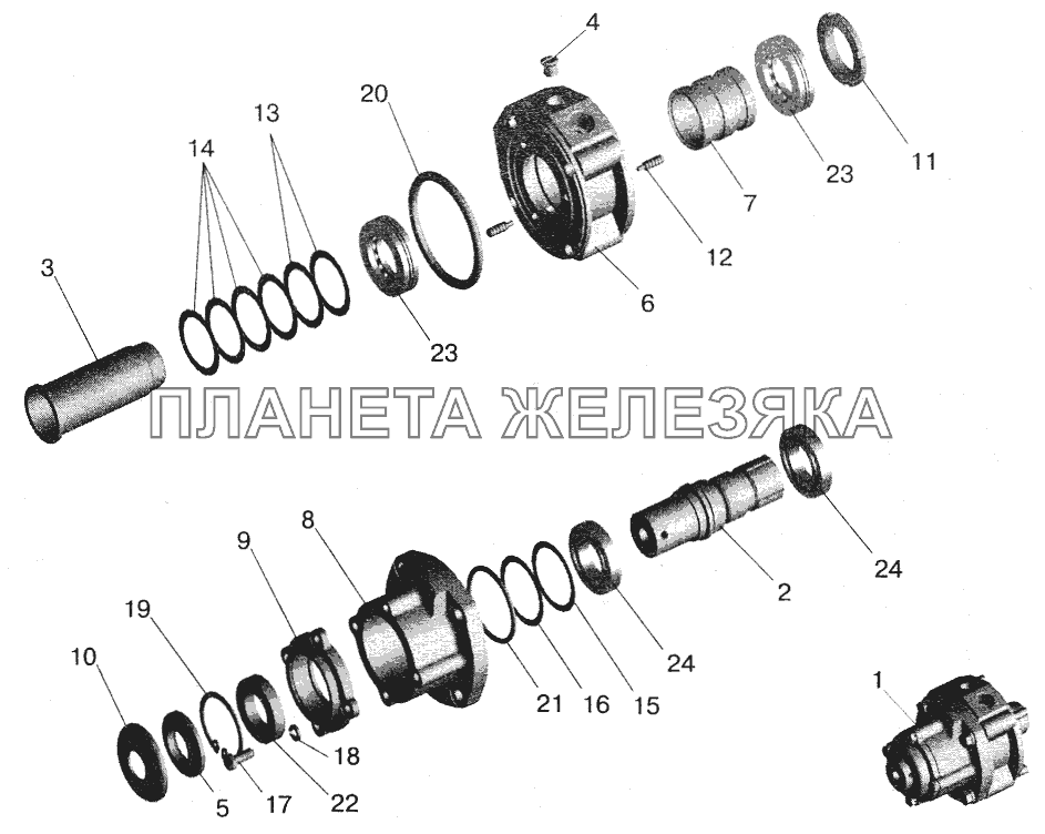 Распределитель МАЗ-5432