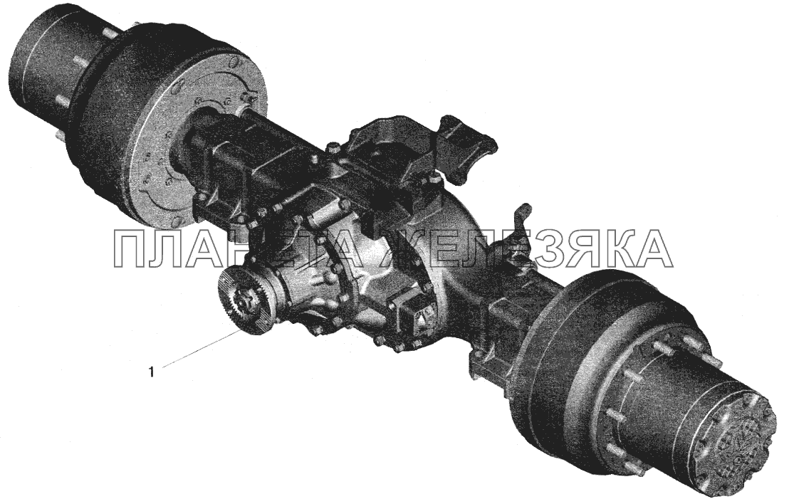 Мост задний МАЗ-543208 МАЗ-5432