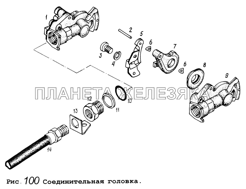 Соединительная головка МАЗ-64255