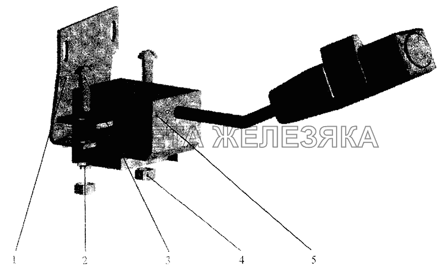 Подрулевой переключатель автомобилей МАЗ-544020/643028 МАЗ-5440