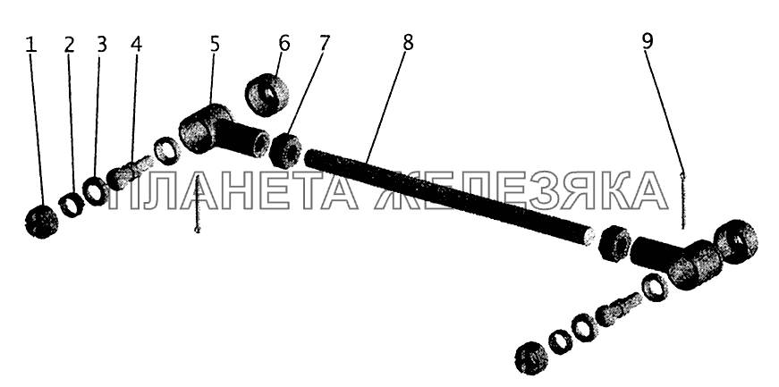 Тяга МАЗ-5440