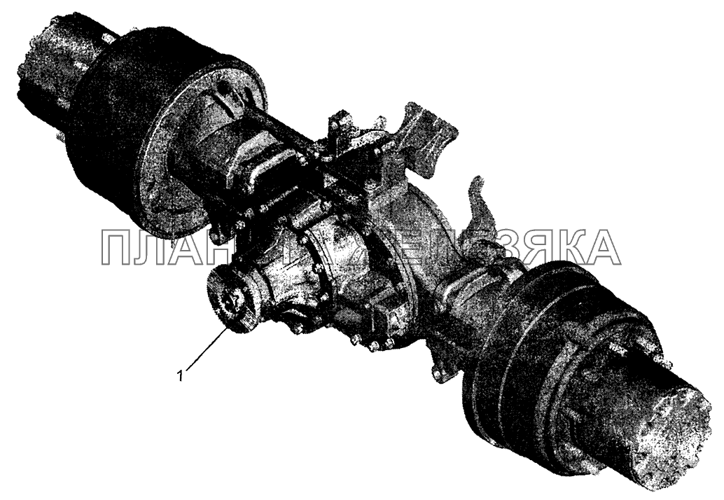 Мост задний МАЗ-5440