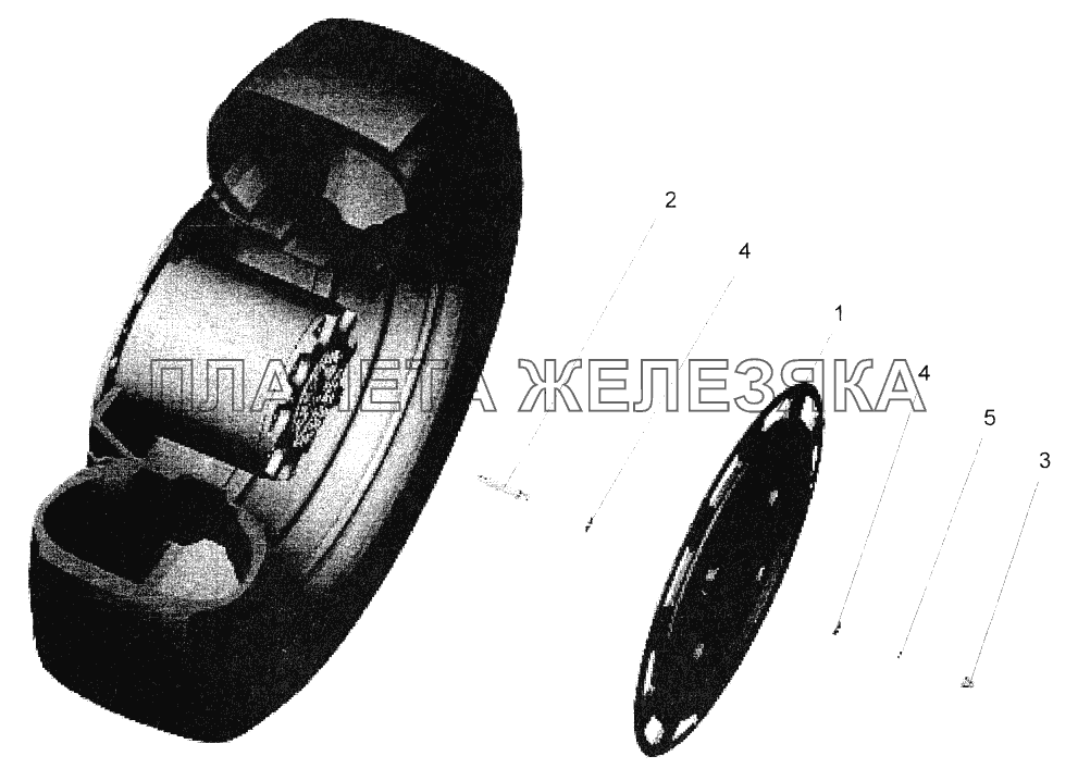 Установка шумопоглощающего колпака МАЗ-544069