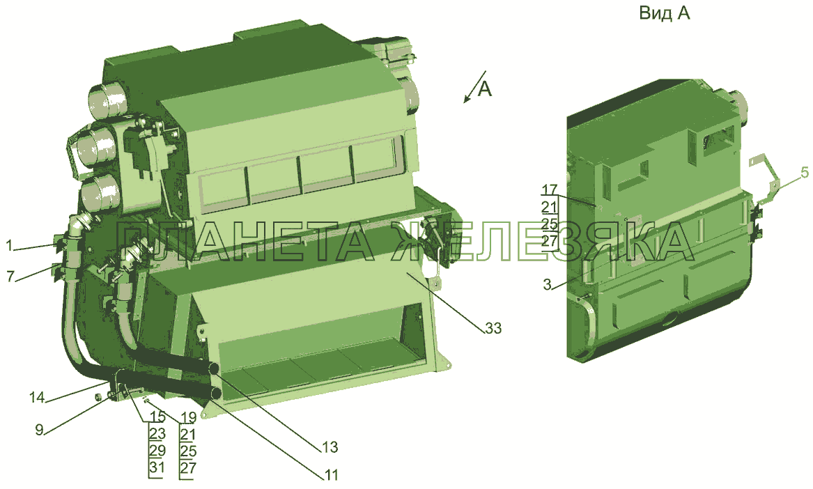 Этопитель 631019-8101010-010 МАЗ-5440B5