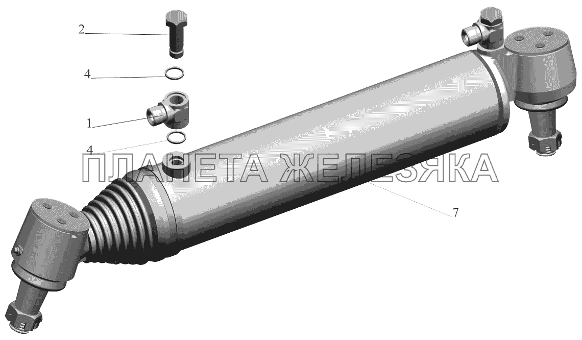 Цилиндр гидравлический 6430-3405004 МАЗ-5440B9, 6430B9