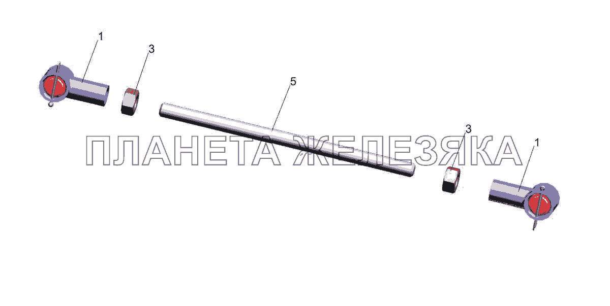 Тяга 64302-1703490-010 МАЗ-5440E9