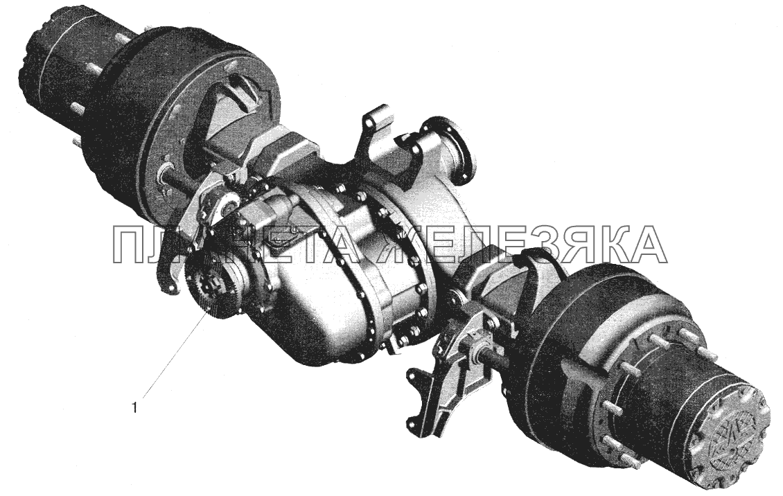 Мост средний МАЗ-5516 (2003)