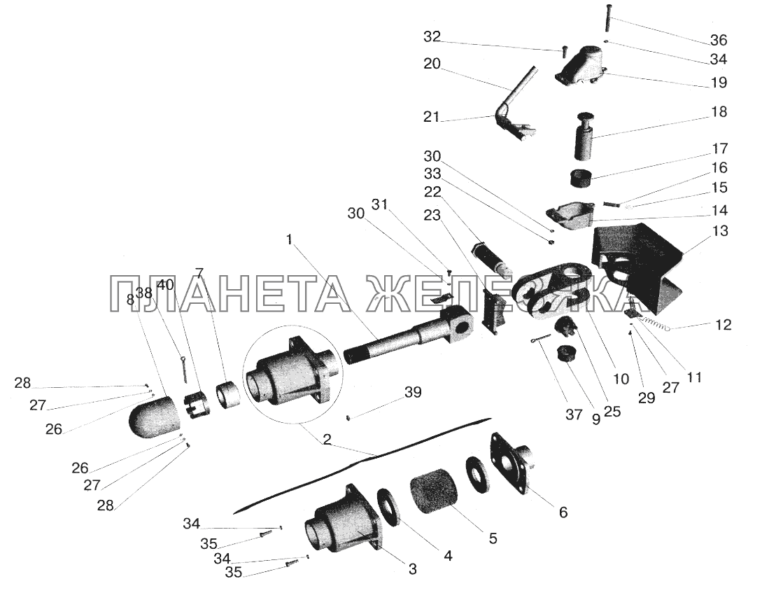 Буксирный прибор МАЗ-5516 (2003)