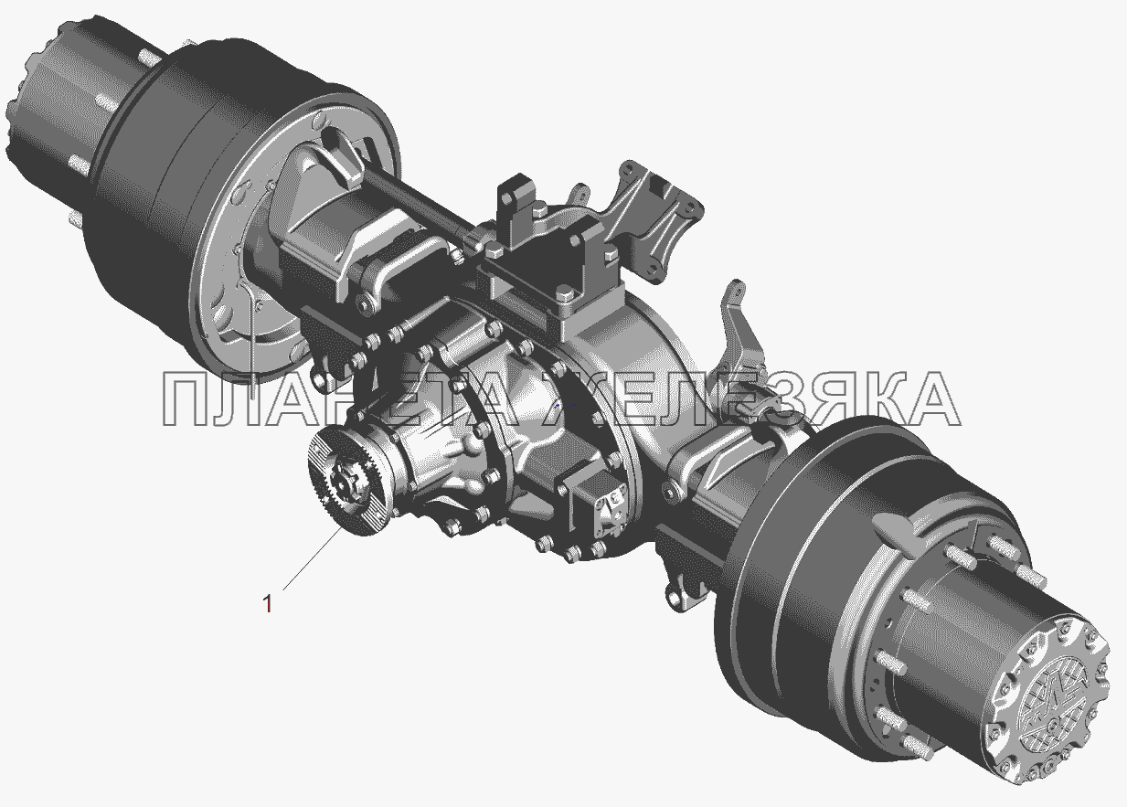 Мост задний МАЗ-551605