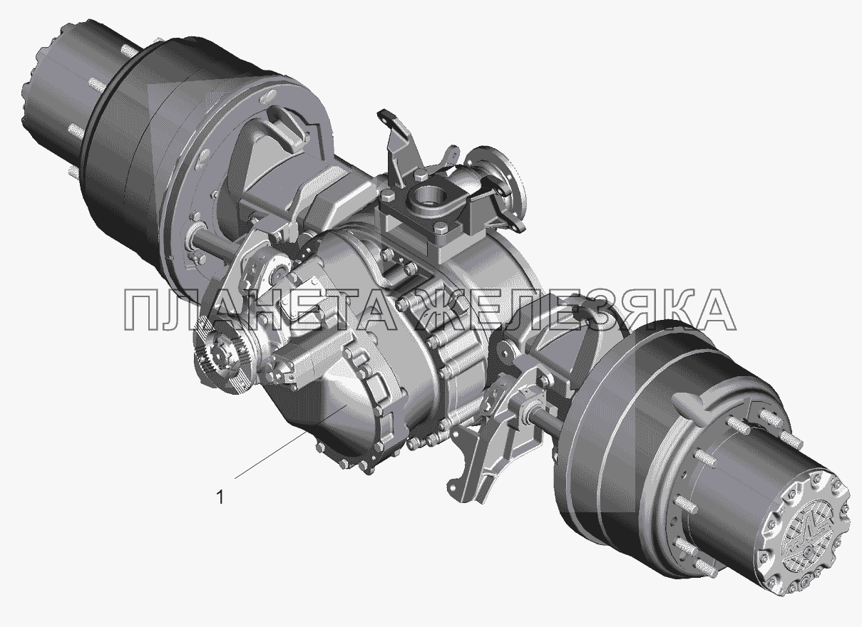 Мост средний МАЗ-551605