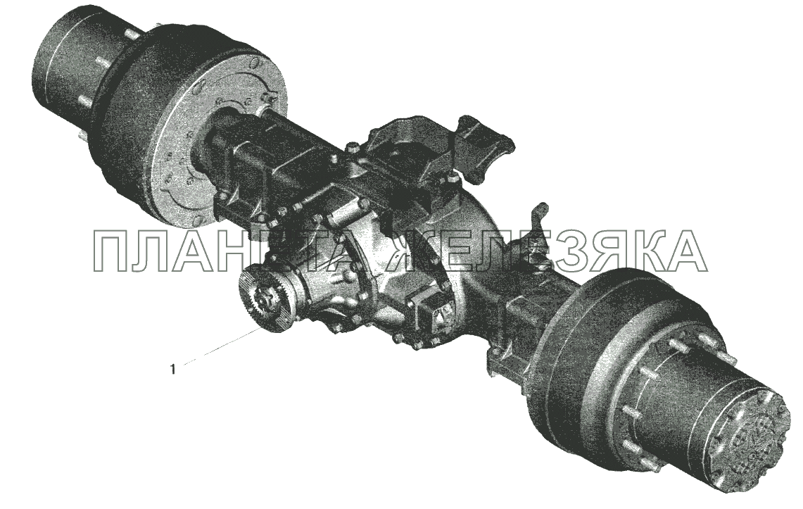 Мост задний МАЗ-543208 МАЗ-5551 (2003)