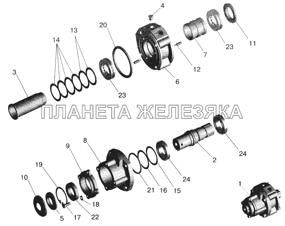 Распределитель МАЗ-6422