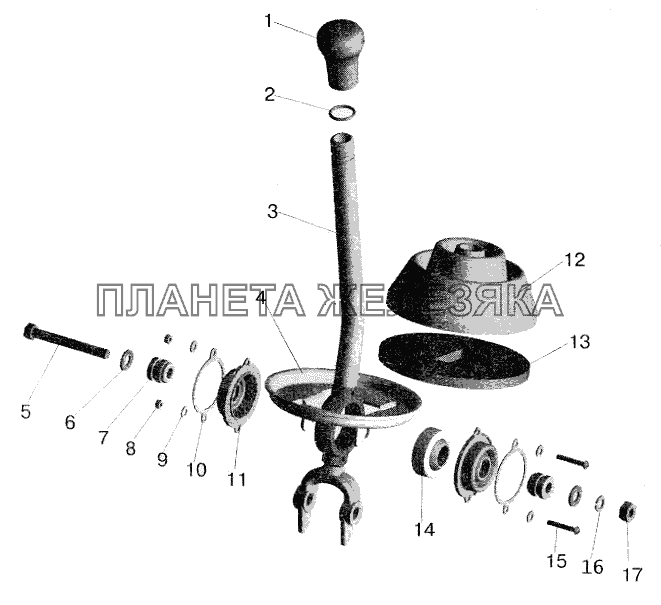Рычаг МАЗ-6422