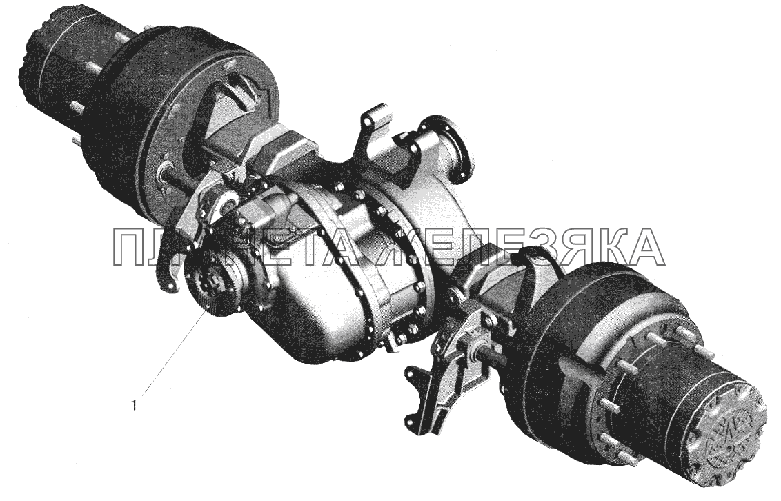Мост средний МАЗ-6422