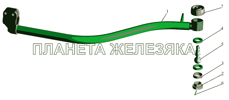 Хвостовик МАЗ-642505, 642508 Хвостовик МАЗ-642505, 642508