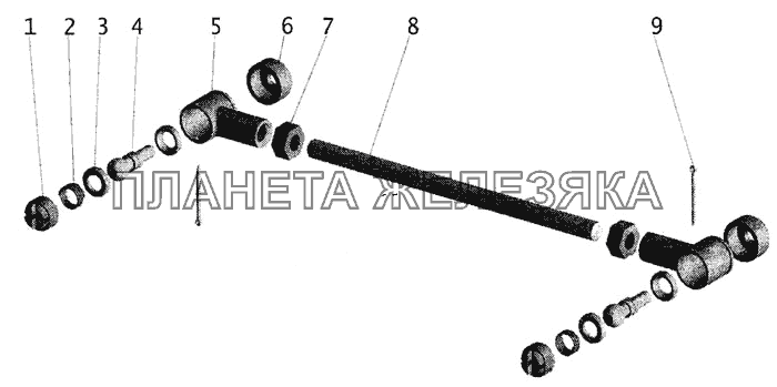 Тяга МАЗ-643068