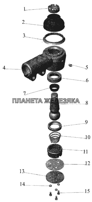 Наконечник МАЗ-643068