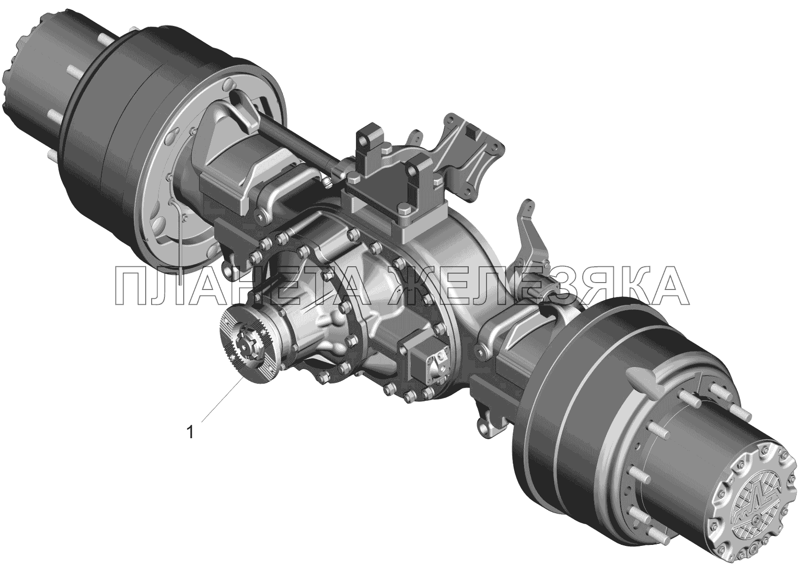 Мост задний МАЗ-650119