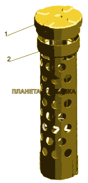 Труба наливная с пробкой 6430-1101083 МАЗ-6501B9