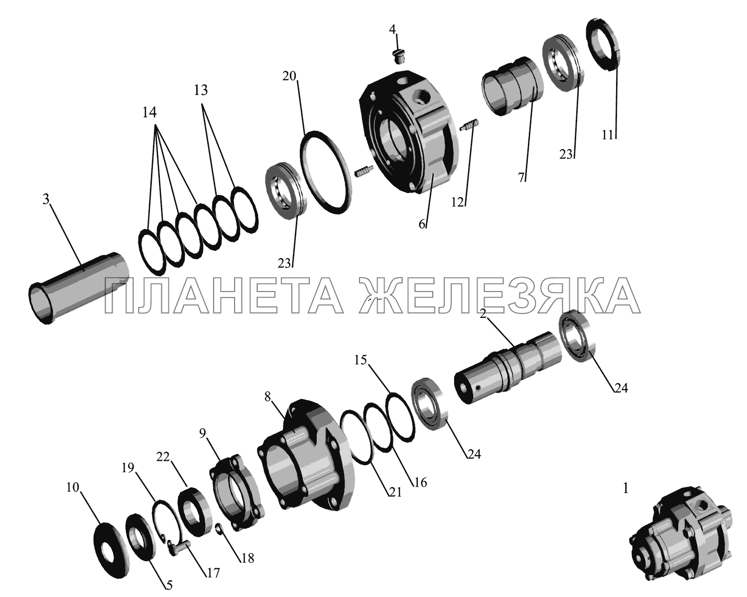 Распределитель 5336-3416010-01 МАЗ-651669-320 (340)