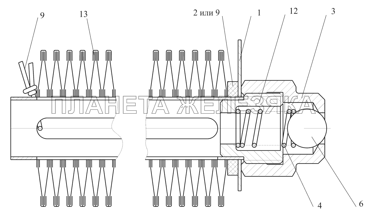 Фильтр 5551-8608312 МАЗ-651669-320 (340)