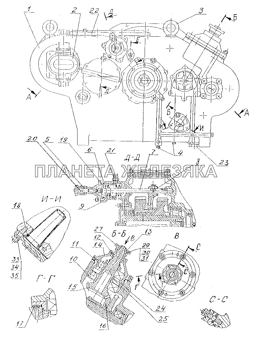 Насосы масляные МАЗ-74131