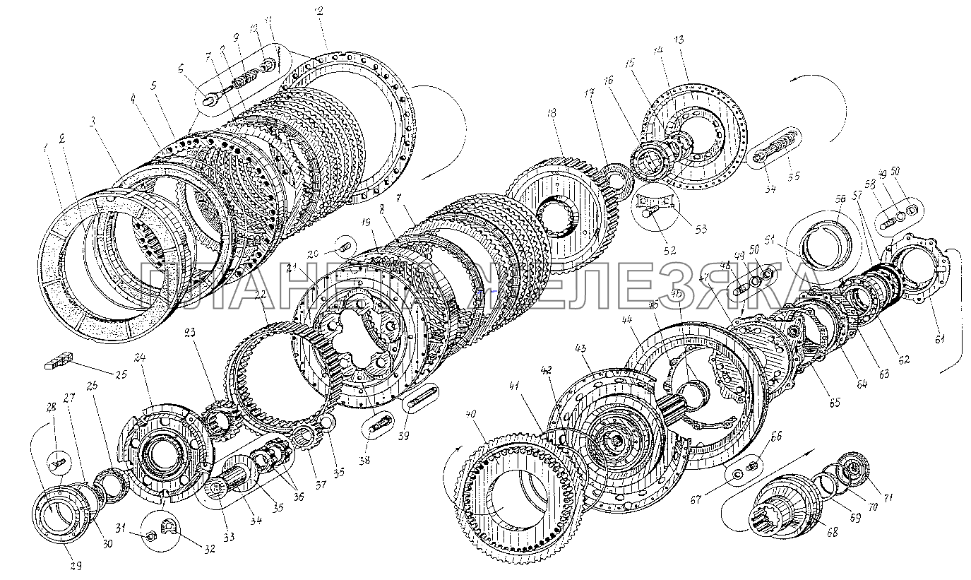 Гидротрансформатор МАЗ-74131