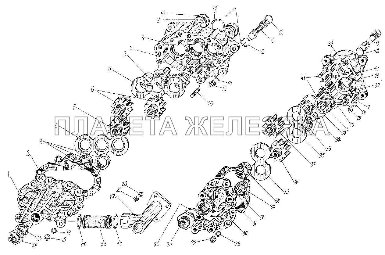 Гидротрансформатор МАЗ-74131