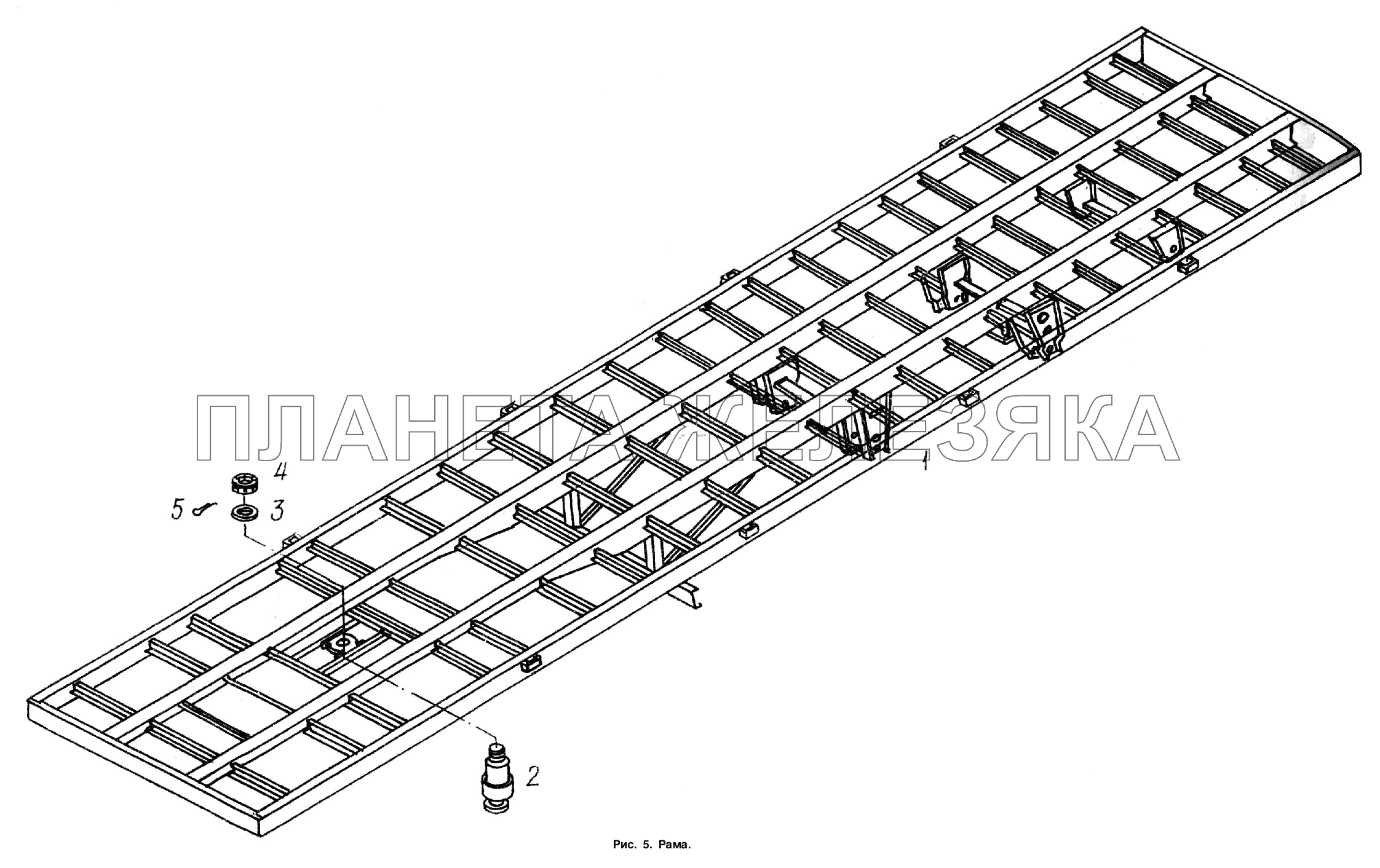 Рама МАЗ-938662