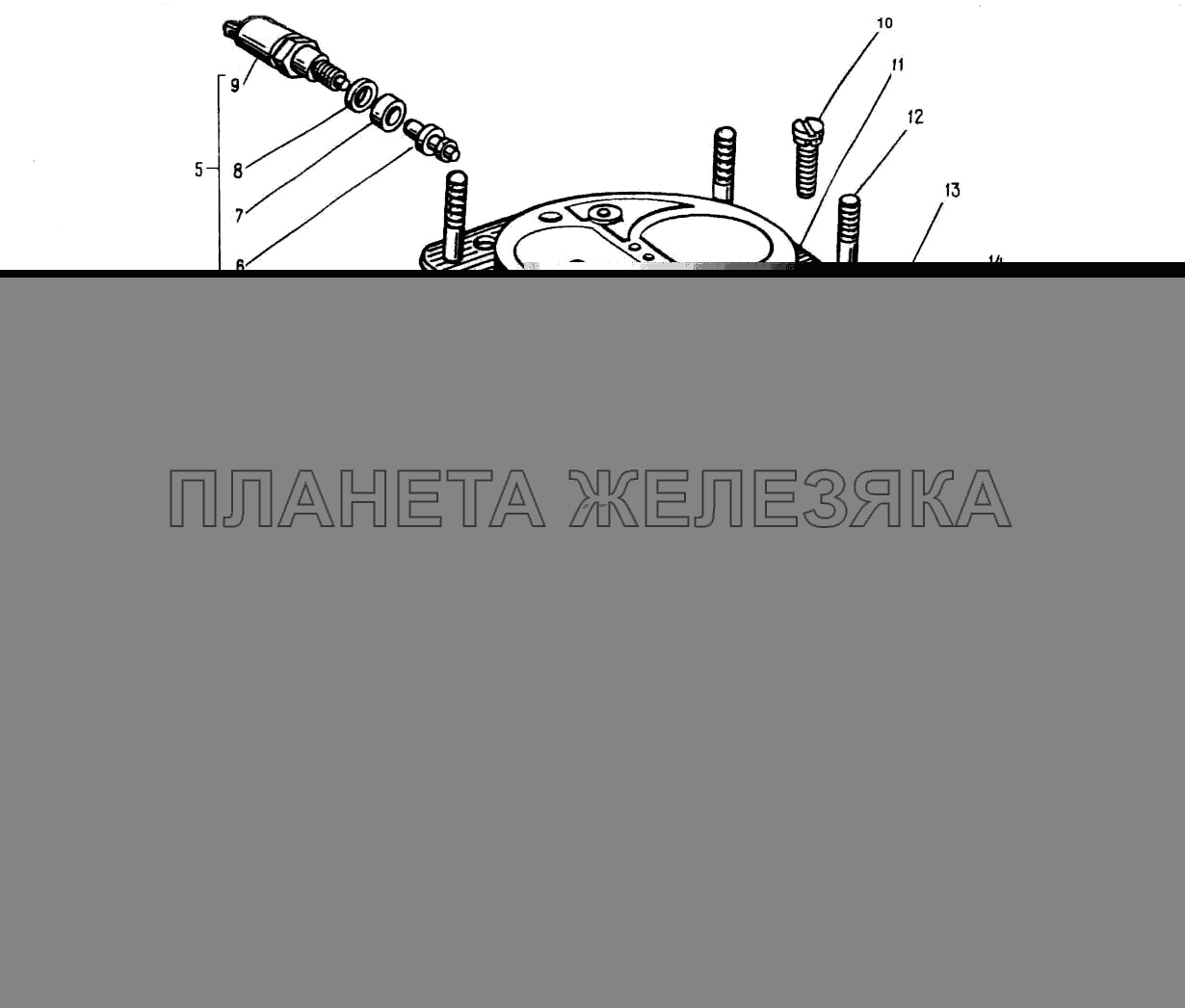 Крышка карбюратора Москвич-2141