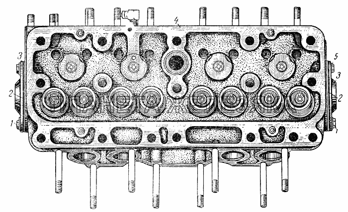 Головка цилиндров двигателя Москвич-407