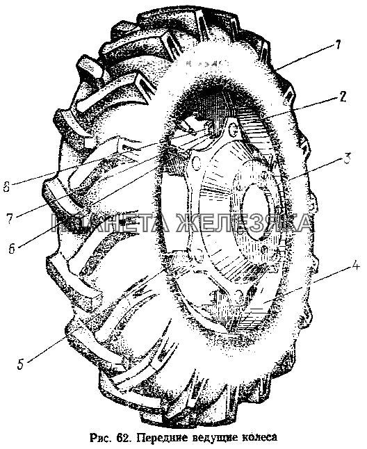 Колеса передние ведущие МТЗ-100