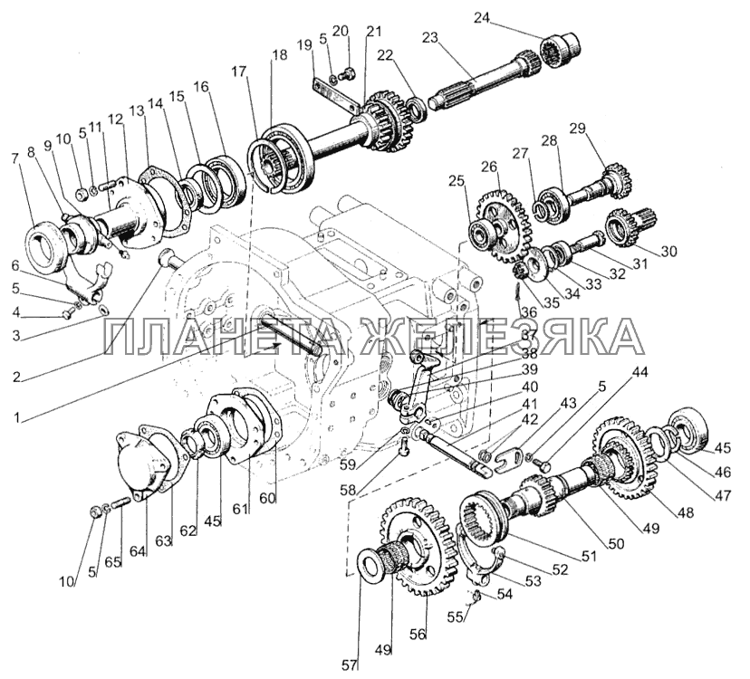 Корпус сцепления МТЗ-1005