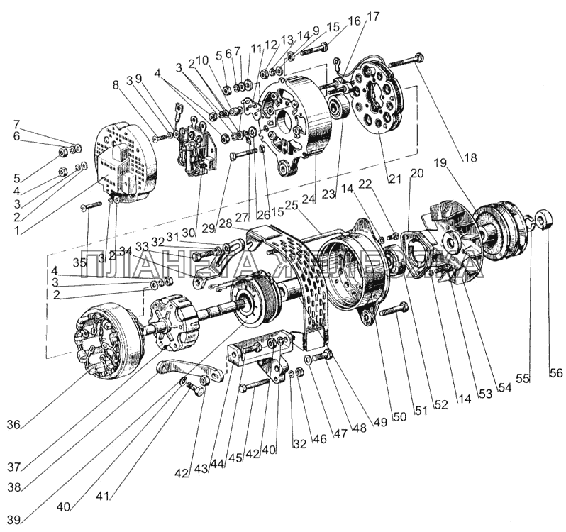 Генератор 468.3701000-01 МТЗ-1005