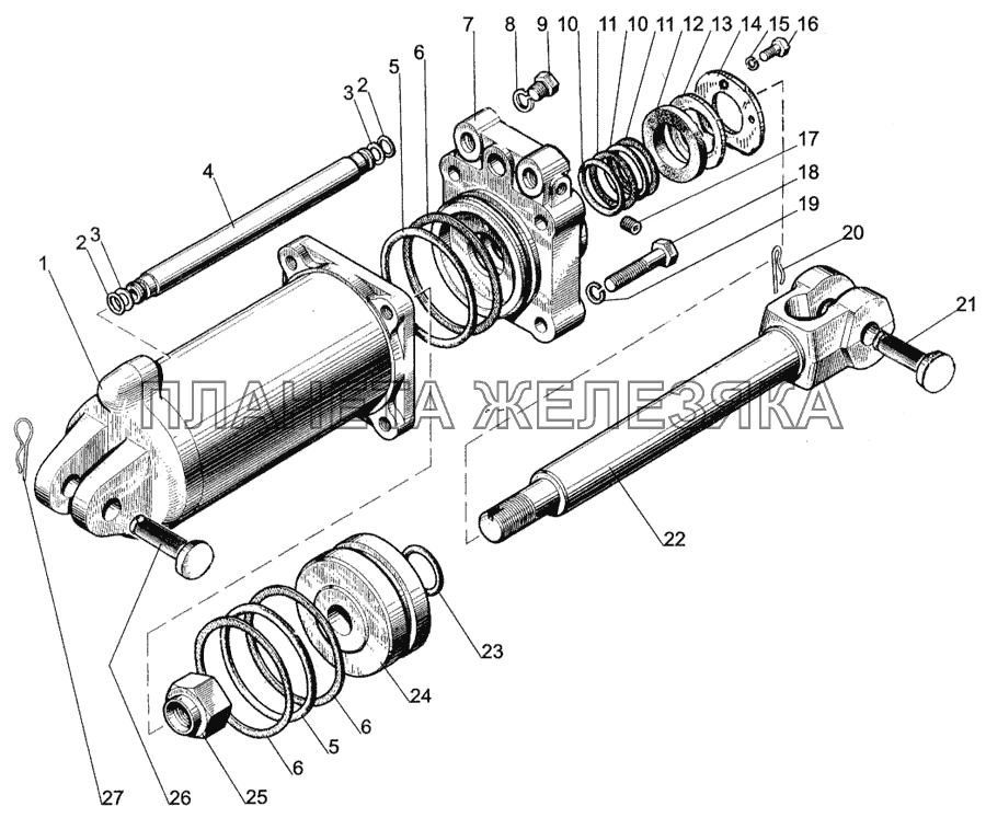 Цилиндр МТЗ-1005