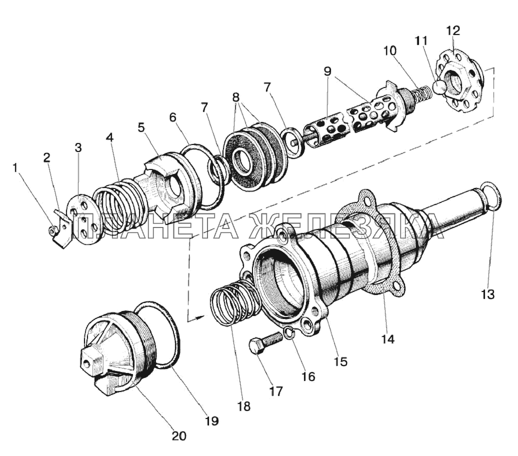 Фильтр Беларус-1025/1025.2/1025.3