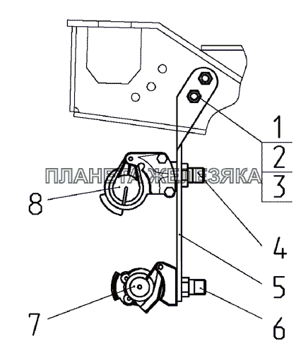 Головка соединительная МТЗ-1025.4