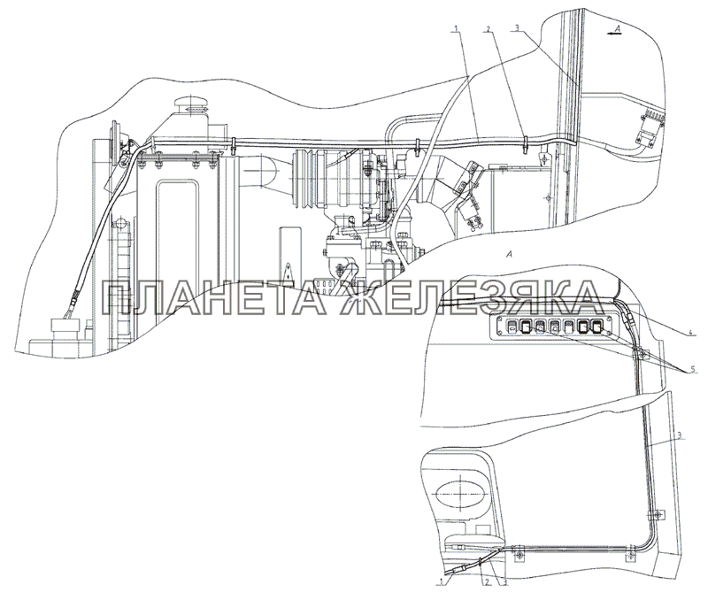 Установка кондиционера МТЗ-1025.4 Установка кондиционера МТЗ-1025.4