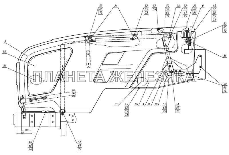 Облицовка МТЗ-1025.4