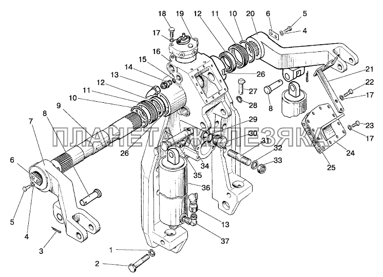 Гидроподъемник Беларус-1220.5