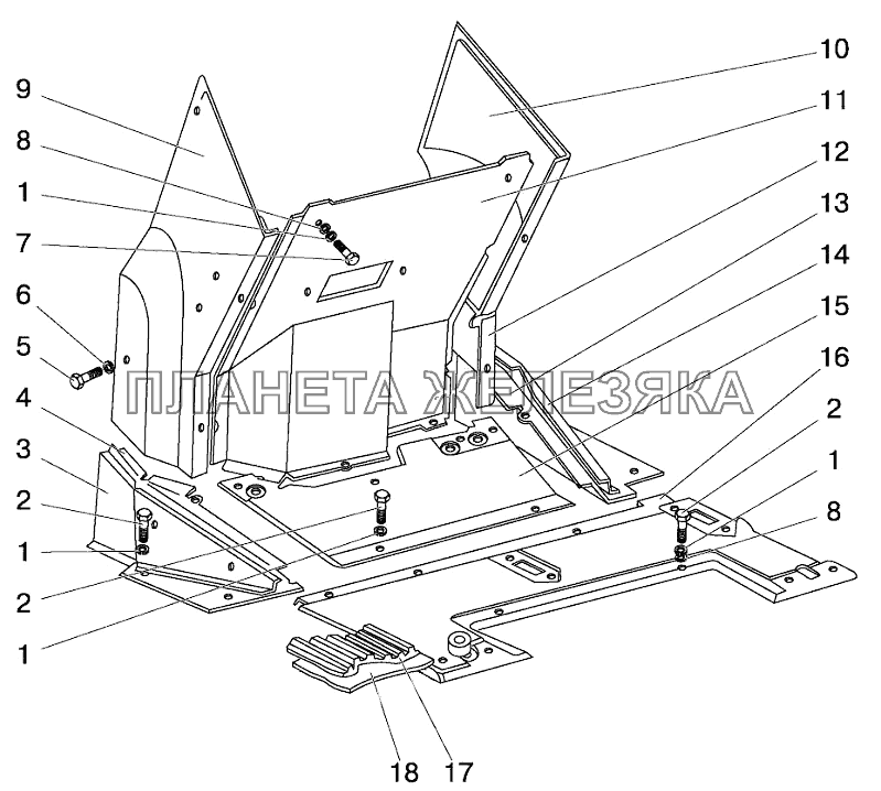 Панели Беларус-1220.5