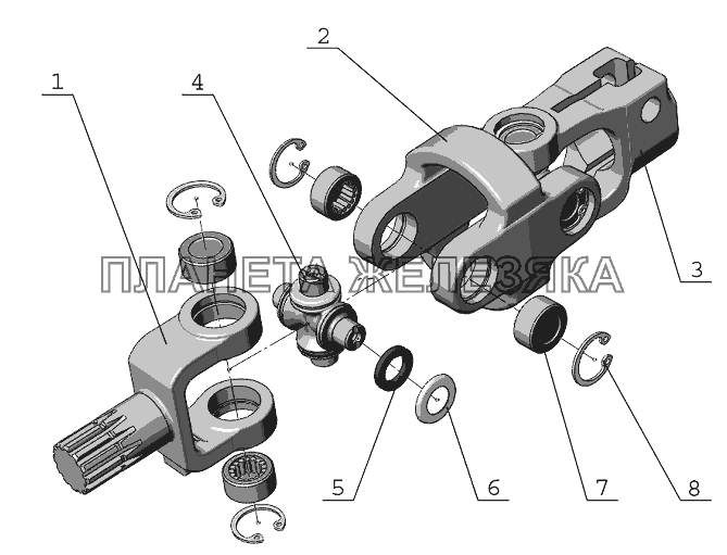 Кардан Беларус-1220.5