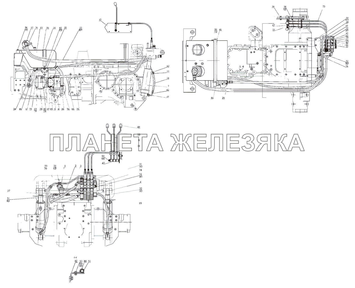 Гидроагрегаты и арматура МТЗ-1222/1523